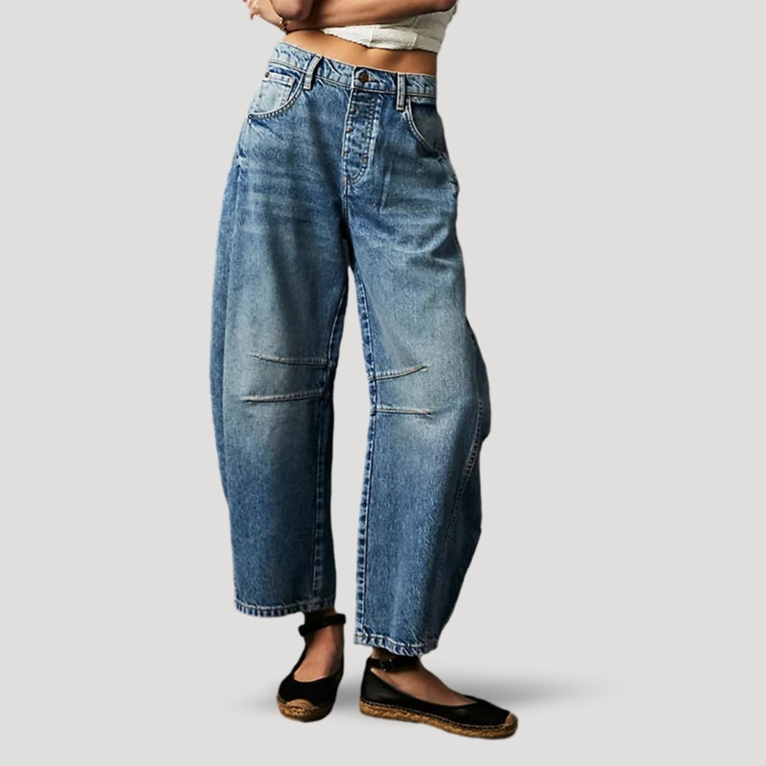 Vaqueros globo – Corte relajado – Estilo urbano moderno 1