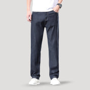 Vaqueros rectos de lavado claro, corte casual para uso diario 4