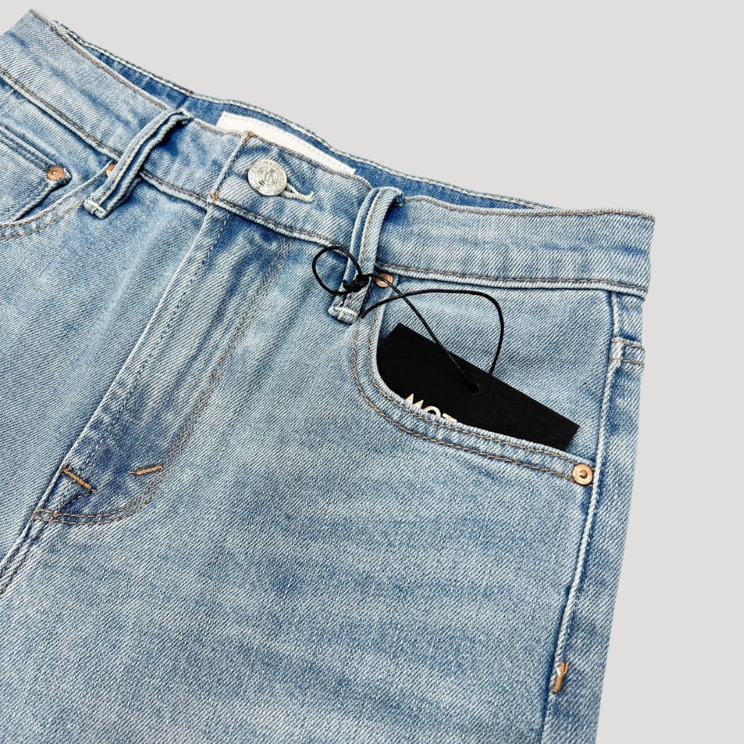 Vaqueros rectos y ajustados de cintura alta: ajuste cómodo para el día a día 2