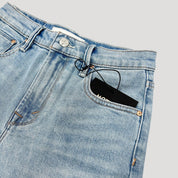 Vaqueros rectos y ajustados de cintura alta: ajuste cómodo para el día a día 2