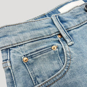 Vaqueros rectos y ajustados de cintura alta: ajuste cómodo para el día a día 3