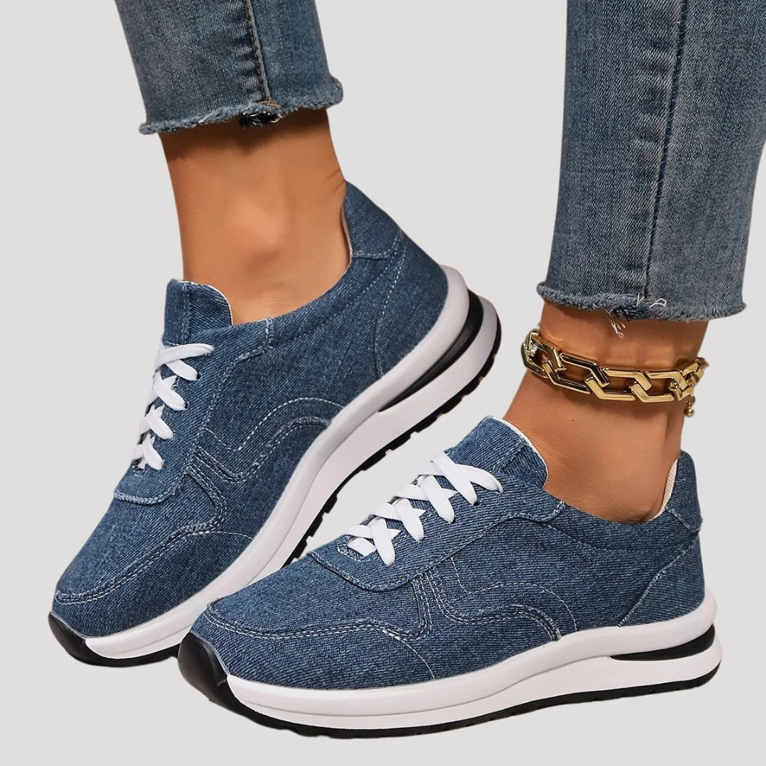 Zapatillas casuales de tela vaquera: estilo urbano para todos los días 0
