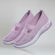 Zapatillas deportivas transpirables con plataforma y sin cordones 7