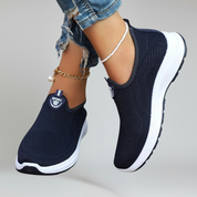 Zapatillas transpirables sin cordones para uso diario 6